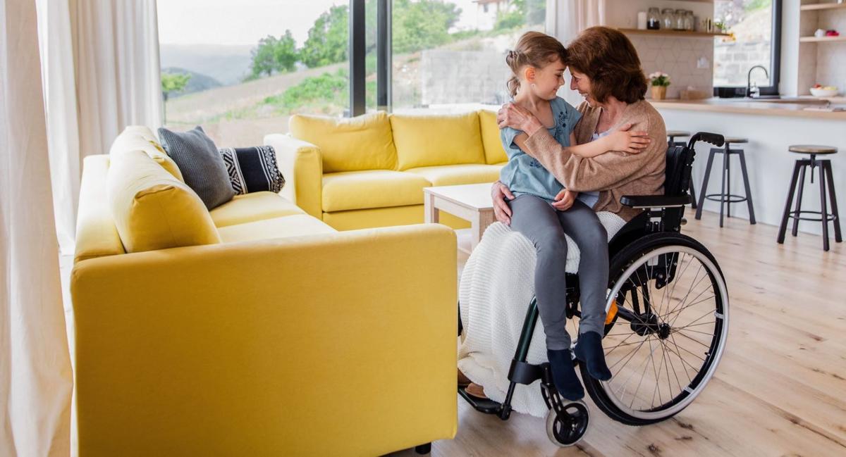 Ongevallenverzekering vrouw in rolstoel