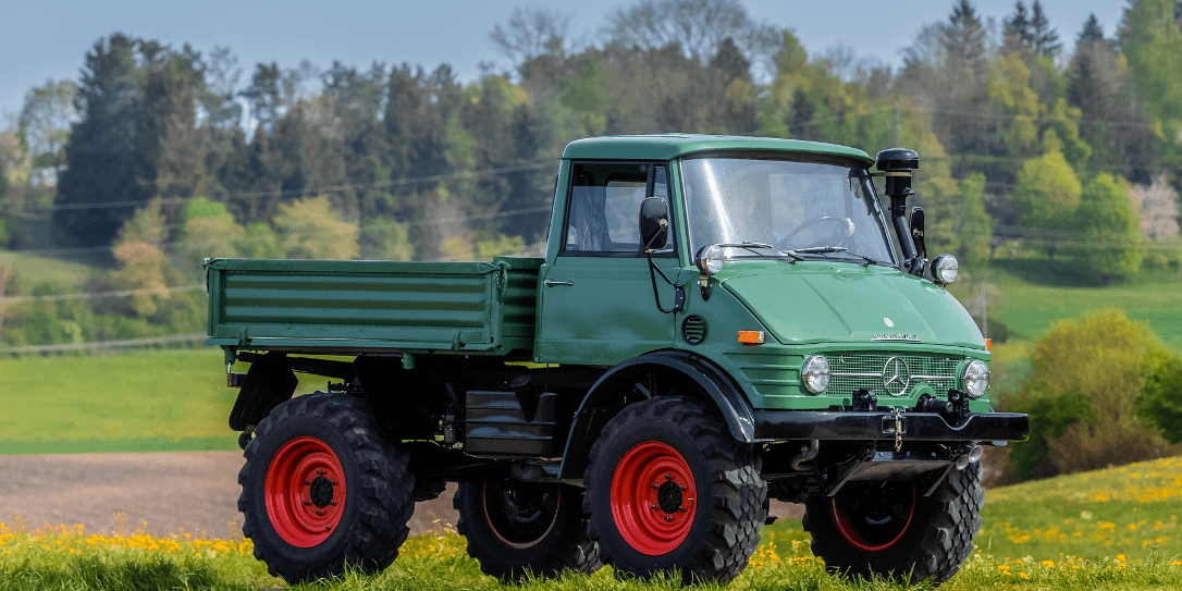 Groene Unimog