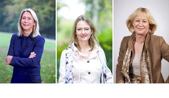 Ellen Peper, Miranda Hendriks en Margriet Tiemstra – drie vrouwelijke bestuurders van Univé, opgenomen in de AM Top 50 Powervrouwen 2017