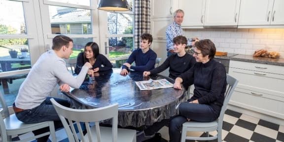 Een foto van familie Ter Louw