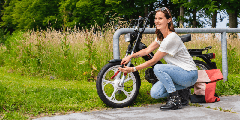 Brommerverzekering van Univé, verzeker je tegen diefstal van je brommer