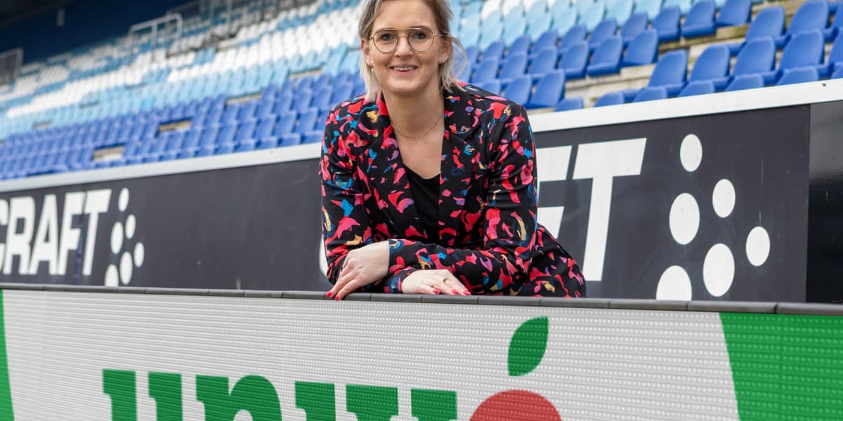 Jellie Ponne medewerker bij Univé Supporter van Sport