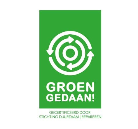 Keurmerk GroenGedaan van Stichting Duurzaam