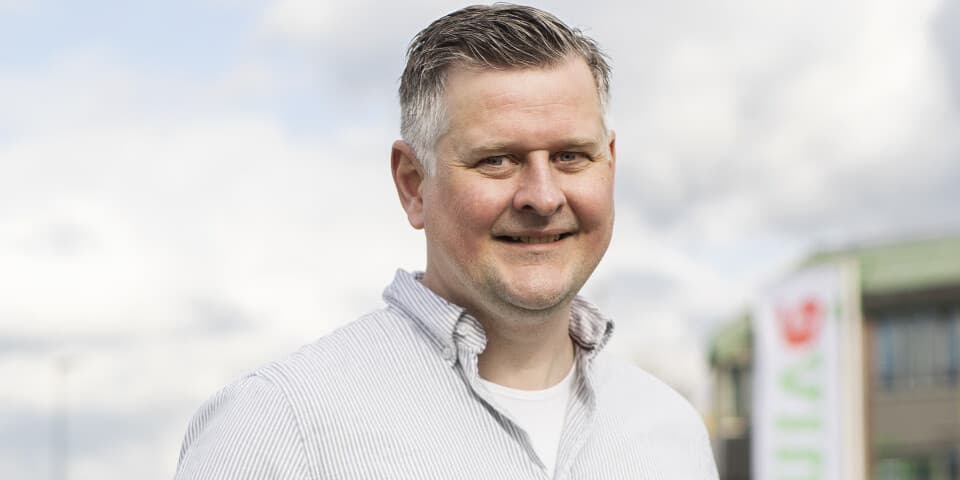 Portretfoto van Henkjan Matthijs, propositiemanager Mobiliteit bij Univé