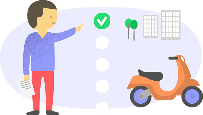 Scooterverzekering premie berekenen en online afsluiten - Univé