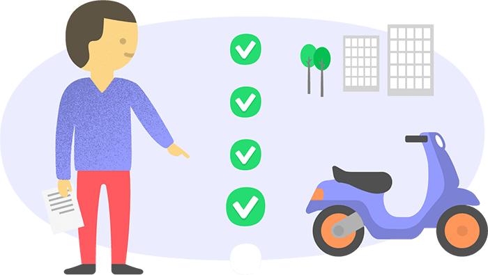 Scooterverzekering premie berekenen en online afsluiten - Univé